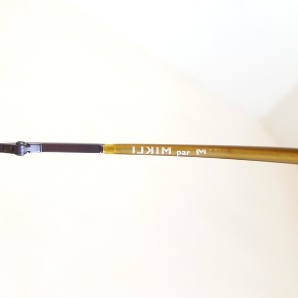 Alain MIKLI Paris $595 Sunglasses Oval Frames 7664 col 1112 😍 - Picture 13 of 15